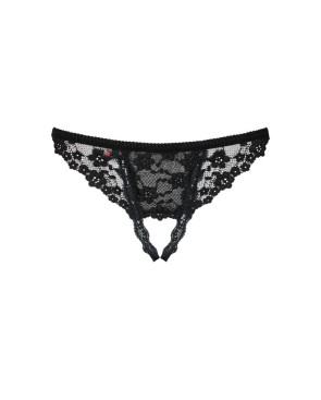 Letica String ouvert - Noir