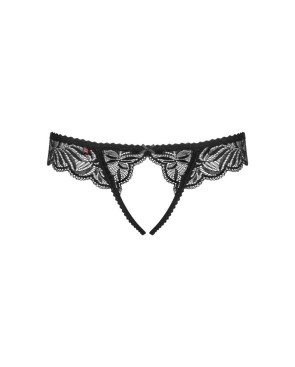 Contica Tanga ouvert - Noir