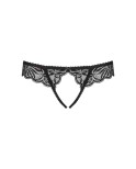 Contica Tanga ouvert - Noir Contica Tanga ouvert - Noir