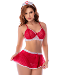 Ensemble infirmière lingerie noir avec jupe – Mapalé Ensemble infirmière lingerie noir avec jupe – Mapalé