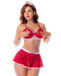 Ensemble infirmière lingerie noir avec jupe – Mapalé Ensemble infirmière lingerie noir avec jupe – Mapalé