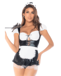 Costume sexy soubrette 3 pièces Costume sexy soubrette 3 pièces