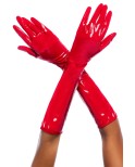 Gants en vinyle rouge Gants en vinyle rouge
