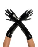 Gants en vinyle noir Gants en vinyle noir