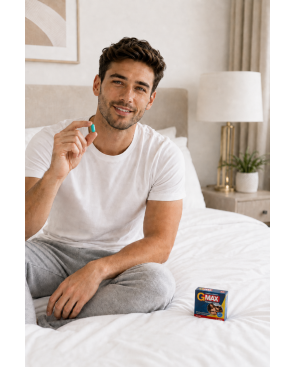 G-MAX Power Caps Boite de 2 gélules – Vitalité Bien-Être Masculin Complément alimentaire