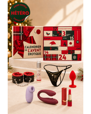 Calendrier de l’Avent érotique 24 surprises pour couple hétéro - 2026