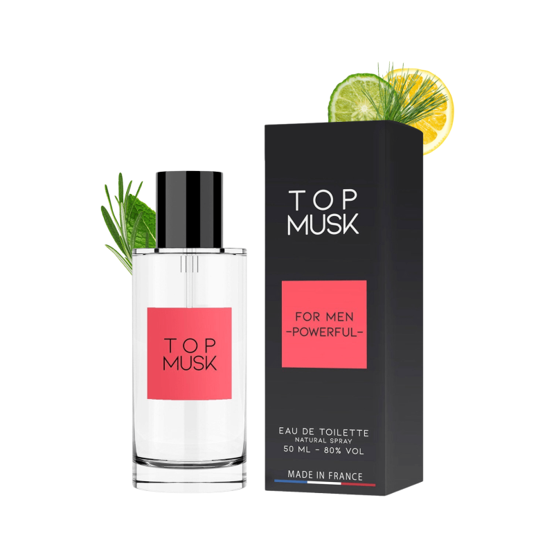 TOP MUSK Eau de Toilette de Séduction pour Homme 50 ml - RUF TOP MUSK Eau de Toilette de Séduction pour Homme 50 ml - RUF