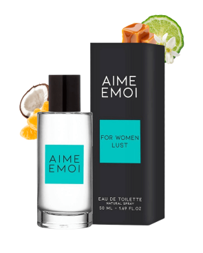 AIME ÉMOI Eau de Toilette de Séduction pour Femme 50 ml - RUF