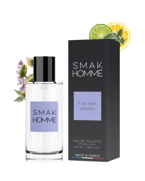 SMAK HOMME Eau de Toilette de Séduction pour Homme 50 ml - RUF
