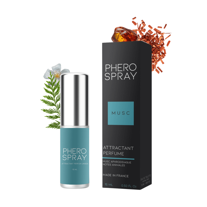 PHERO SPRAY Eau de Toilette de Séduction Mixte 15 ml - RUF PHERO SPRAY Eau de Toilette de Séduction Mixte 15 ml - RUF
