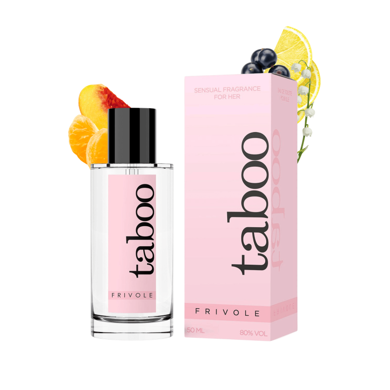 TABOO FRIVOLE Eau de Toilette de Séduction pour Femme 50 ml - RUF TABOO FRIVOLE Eau de Toilette de Séduction pour Femme 50 ml - RUF