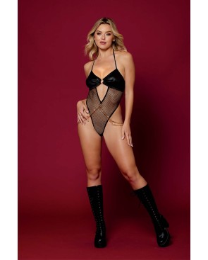 Body string avec chaine doré à la taille 