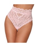 String dentelle taille haute rose String dentelle taille haute rose