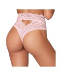 String dentelle taille haute rose String dentelle taille haute rose