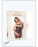 Bodystocking résille imprimé motifs floraux - Le Numéro 13 - Collection Bodystocking Bodystocking résille imprimé motifs floraux - Le Numéro 13 - Collection Bodystocking