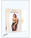 Bodystocking résille noire avec fine bretelles - Le Numéro 6 - Collection Bodystocking Bodystocking résille noire avec fine bretelles - Le Numéro 6 - Collection Bodystocking