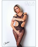 Body noir avec ouverture sexy - Le Numéro 3 - Collection Bodystocking Body noir avec ouverture sexy - Le Numéro 3 - Collection Bodystocking