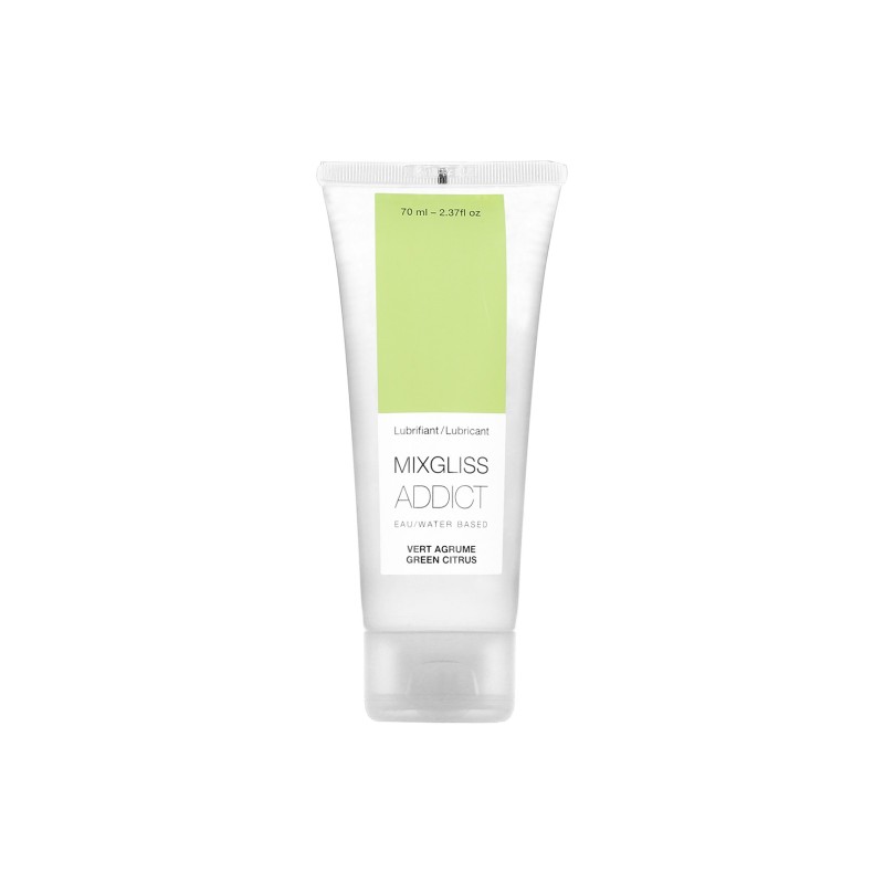 Lubrifiant Mixgliss eau Addict Vert agrume 70 ML 