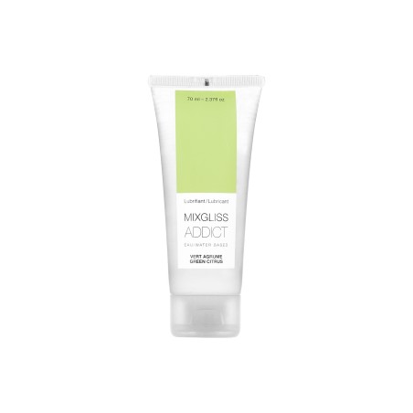 Lubrifiant Mixgliss eau Addict Vert agrume 70 ML 