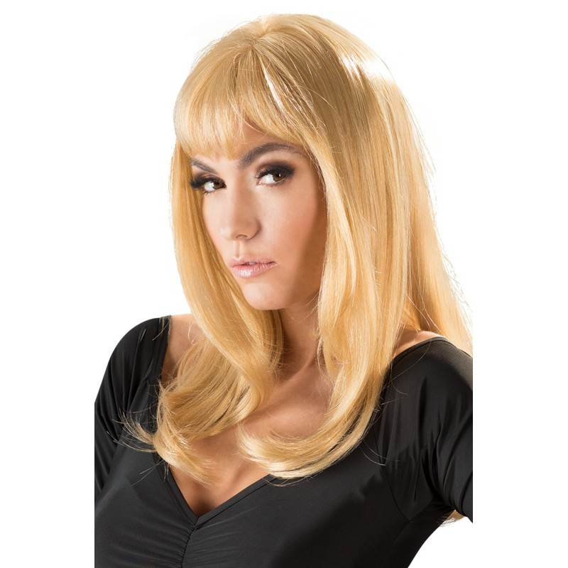 Perruque blonde mi-longue Perruque blonde mi-longue