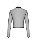 F389 Top transparent noir F389 Top transparent noir