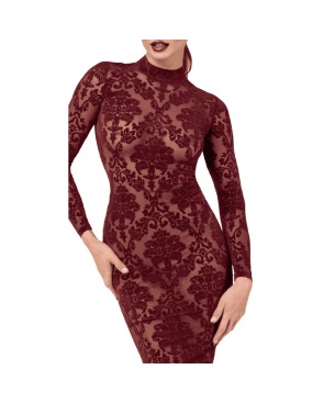 F384 Kink Royal Robe mi-longue