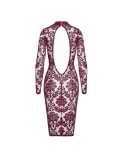 F384 Kink Royal Robe mi-longue F384 Kink Royal Robe mi-longue
