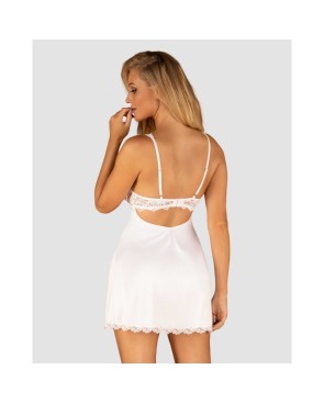 Amor Blanco Nuisette et string - Blanc