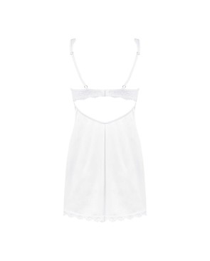 Amor Blanco Nuisette et string - Blanc