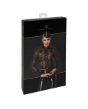 F377 Noirelle Chemise en dentelle boutonnée F377 Noirelle Chemise en dentelle boutonnée