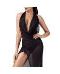 F373 Onyx Robe longue liquide F373 Onyx Robe longue liquide