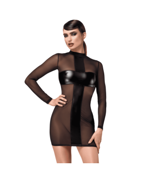 F369 Crossfire Mini Robe en maille et wetlook