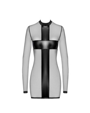 F369 Crossfire Mini Robe en maille et wetlook