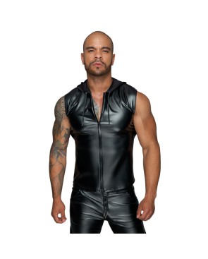 H062 Chemise à capuche avec fermeture éclair à double sens