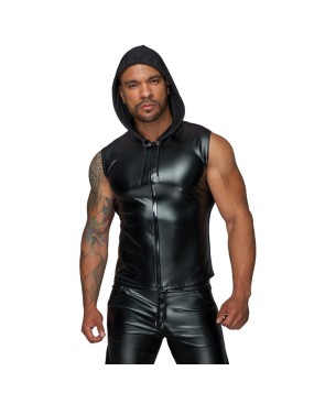H062 Chemise à capuche avec fermeture éclair à double sens