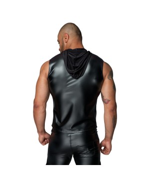 H062 Chemise à capuche avec fermeture éclair à double sens