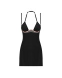 Selinne nuisette et String - Noire Selinne nuisette et String - Noire