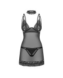 Donarella nuisette et string - Noire NP Donarella nuisette et string - Noire NP