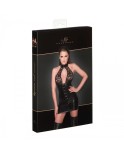 F224 Adorable robe avec longue ligne de boutons