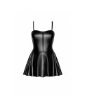 F308 Dreamer Mini robe corset wetlook avec fermeture éclair sur le devant F308 Dreamer Mini robe corset wetlook avec fermeture éclair sur le devant