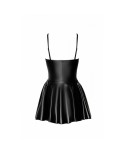 F308 Dreamer Mini robe corset wetlook avec fermeture éclair sur le devant F308 Dreamer Mini robe corset wetlook avec fermeture éclair sur le devant