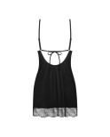 Lobellis nuisette et string - Noirs