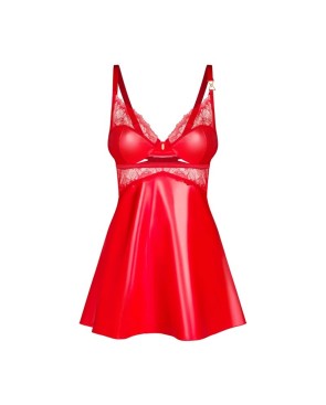 Aliosa nuisette et string - Rouges