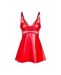 Aliosa nuisette et string - Rouges Aliosa nuisette et string - Rouges