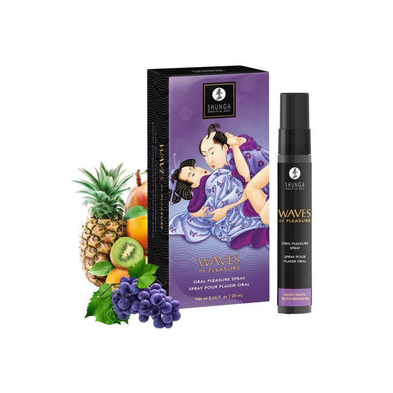 Waves of pleasure - Spray pour plaisir oral - Fruits exotiques Waves of pleasure - Spray pour plaisir oral - Fruits exotiques
