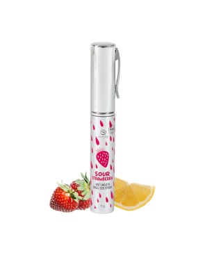 Spray sexe oral à la fraise acide - bouche humide