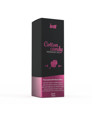 Massage gel Barbe à papa - Gel embrassable