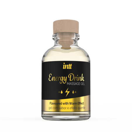 Massage gel energy drink - Gel embrassable