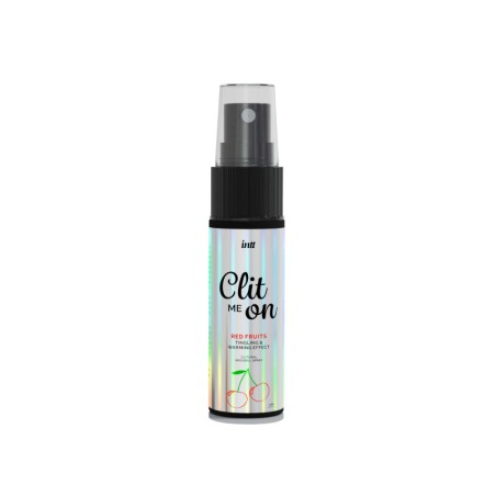 Clit me on red fruits - Vibrateur liquide en spray pour le clitoris