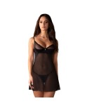 Stelisa nuisette et string - Noirs Stelisa nuisette et string - Noirs